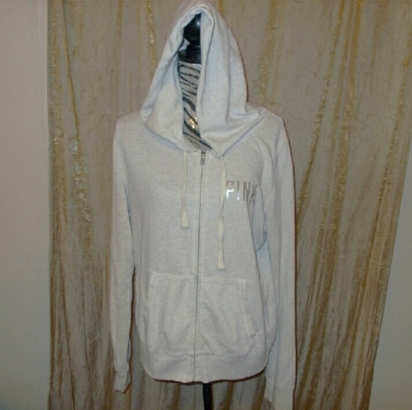 ISO Victoria's Secret PINK sweater sequins bling - Picture 4 of 5